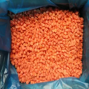 IQF Frozen Carrot Cubes