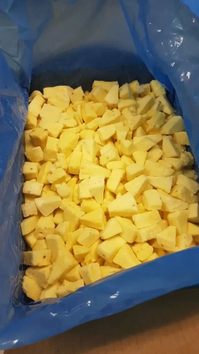 Frozen Pineapple Chunks Costa Rica