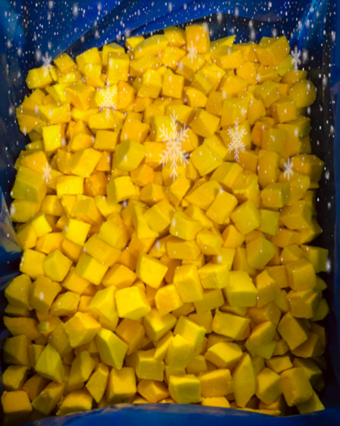 Organic IQF Mango Chunks