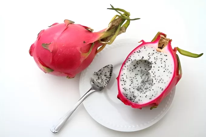 Frozen dragon fruit pulp