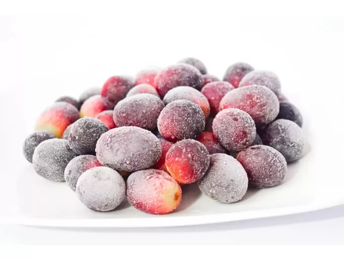 Frozen Grapes