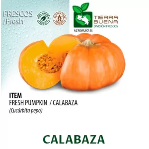 Fresh Pumpkin / Calabaza Costa Rica